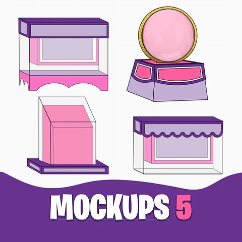 Moldes e Mockups - Arquivo de Corte
