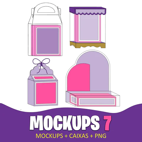 Moldes e Mockups - Arquivo de Corte