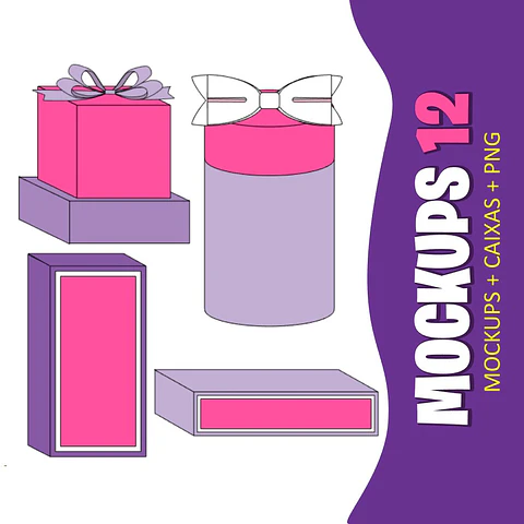 Moldes e Mockups - Arquivo de Corte