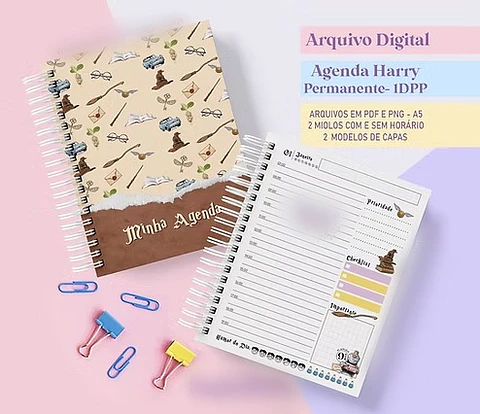 Agenda Permanente Harry Potter - 1DPP