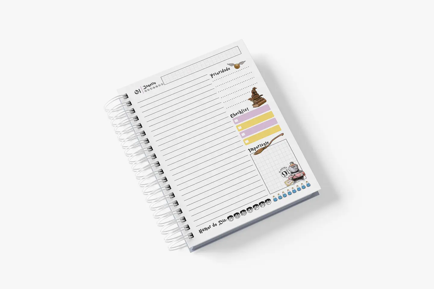 Agenda Permanente Harry Potter - 1DPP 7