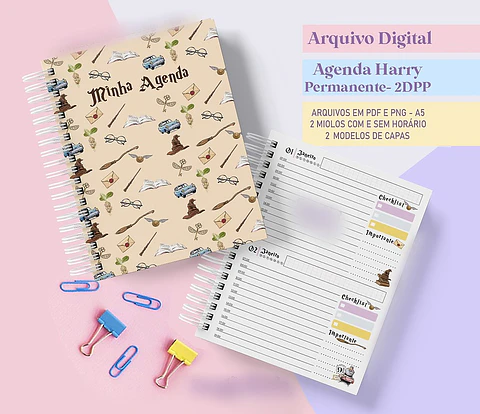 Agenda Permanente Harry Potter - 2DPP