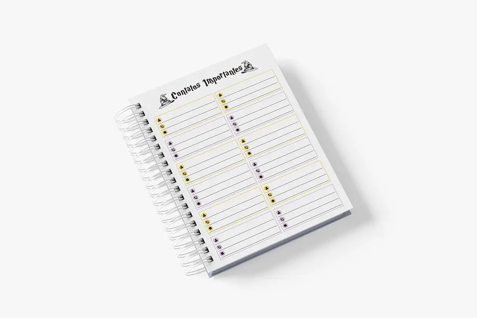 Agenda Permanente Harry Potter - 2DPP 5