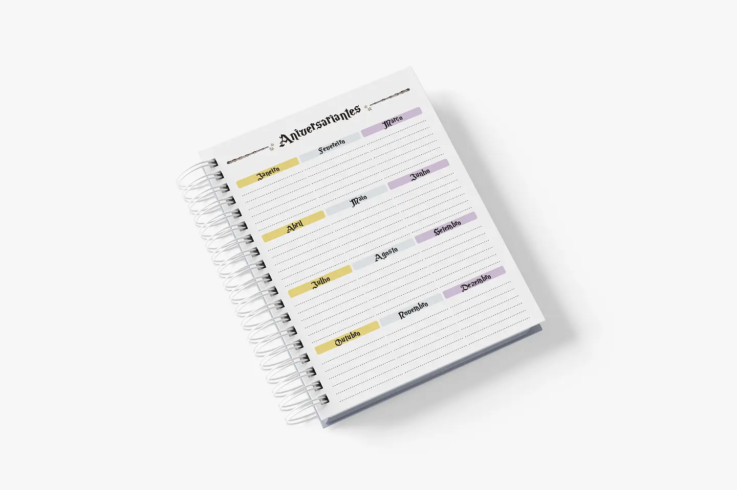 Agenda Permanente Harry Potter - 2DPP 10