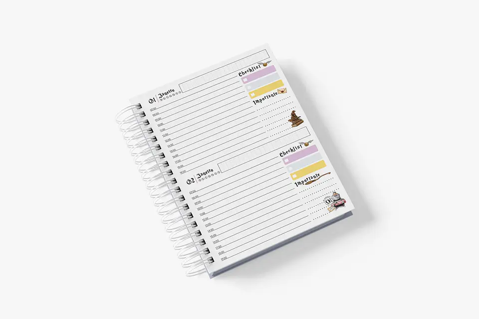 Agenda Permanente Harry Potter - 2DPP 13