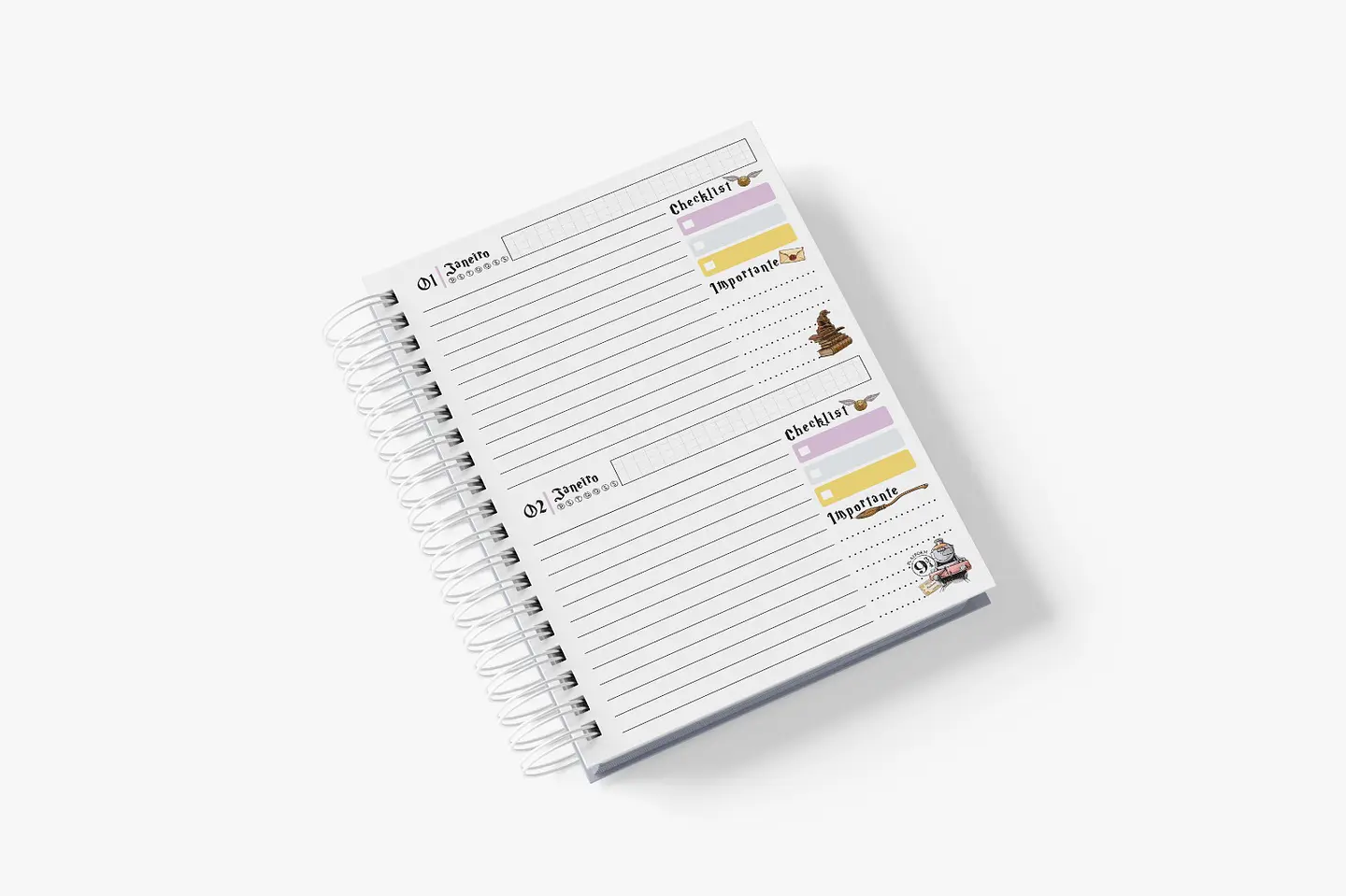 Agenda Permanente Harry Potter - 2DPP 14