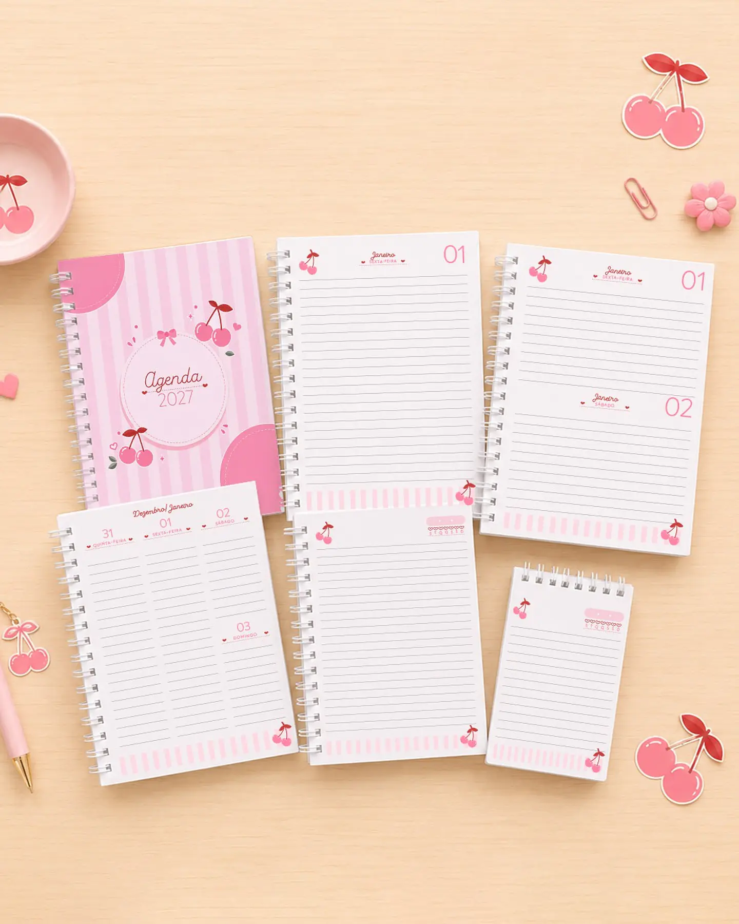 Coleção Cerejinhas - Encadernação 3