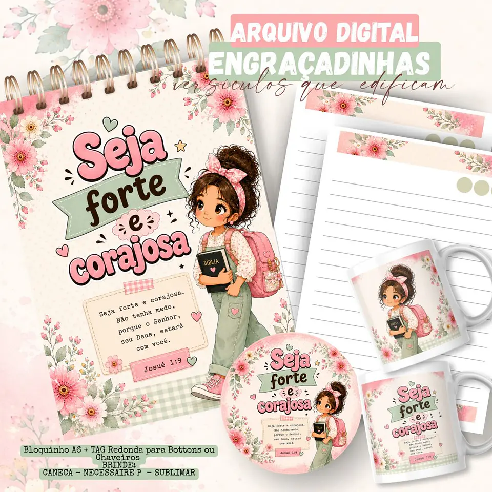 Kit Engraçadinhas Versículos A6 3