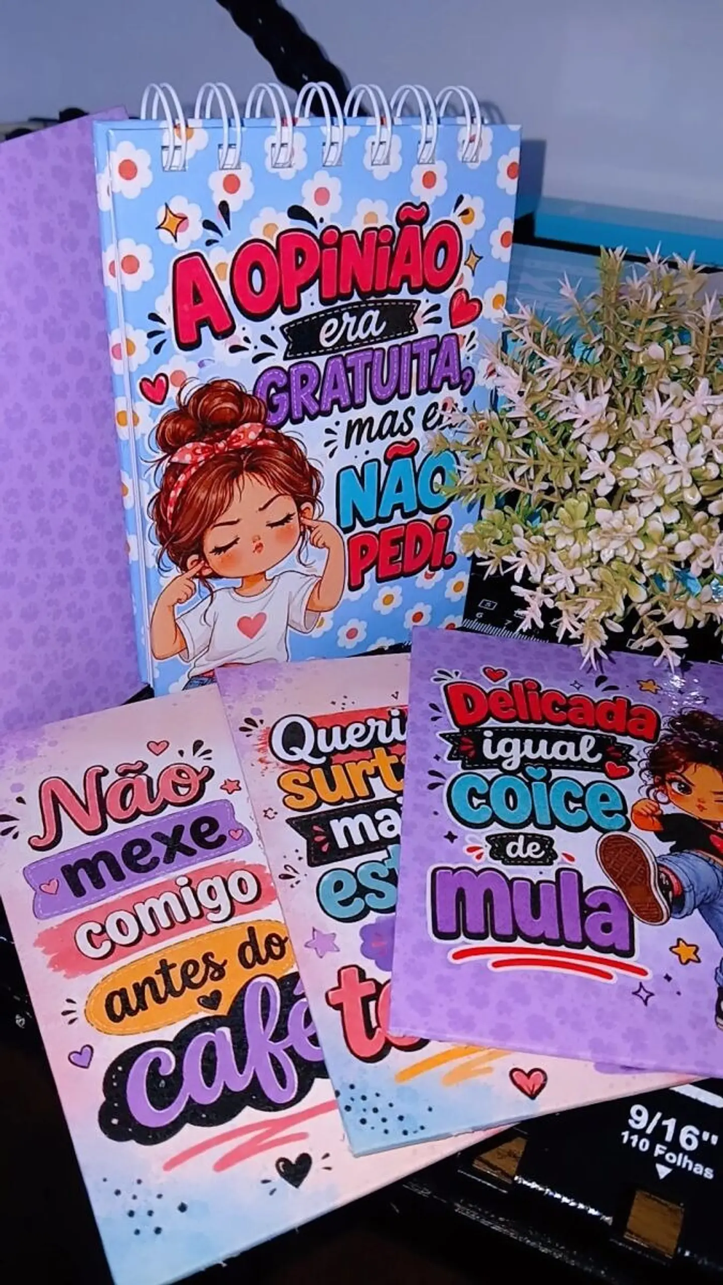 Coleção Engraçadinhas A6 - Encadernação 5
