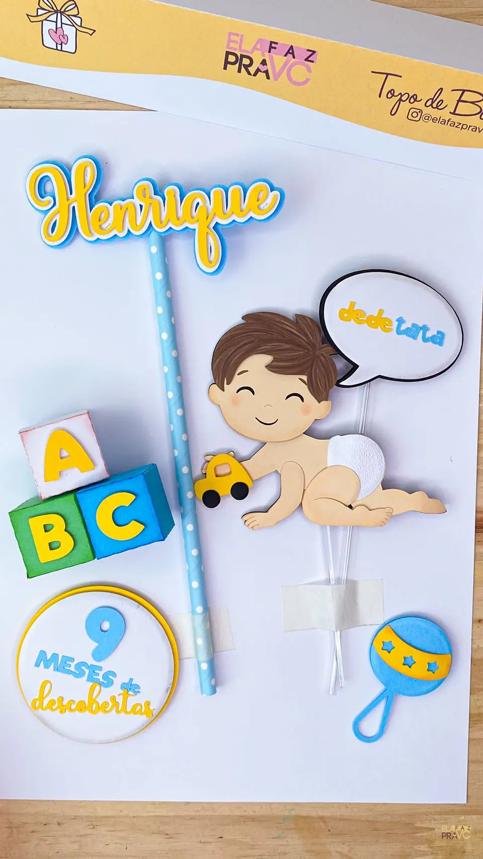 Baby- Topo de Bolo   1