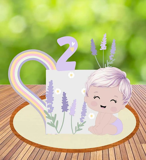 Baby- Topo de Bolo
