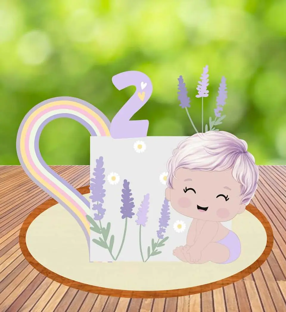 Baby- Topo de Bolo 1