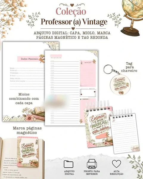 Coleção Vintage - Dia dos Professores