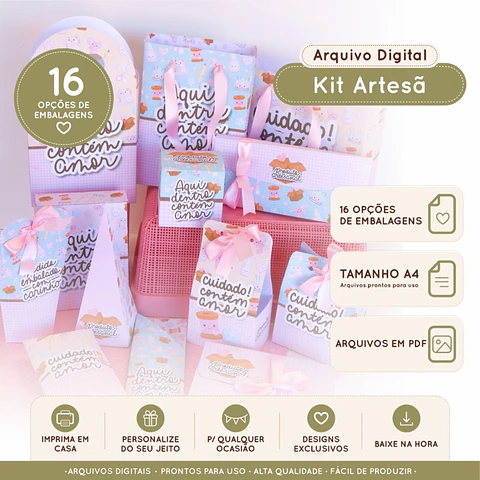 Combo Artesã - Arquivo de Corte