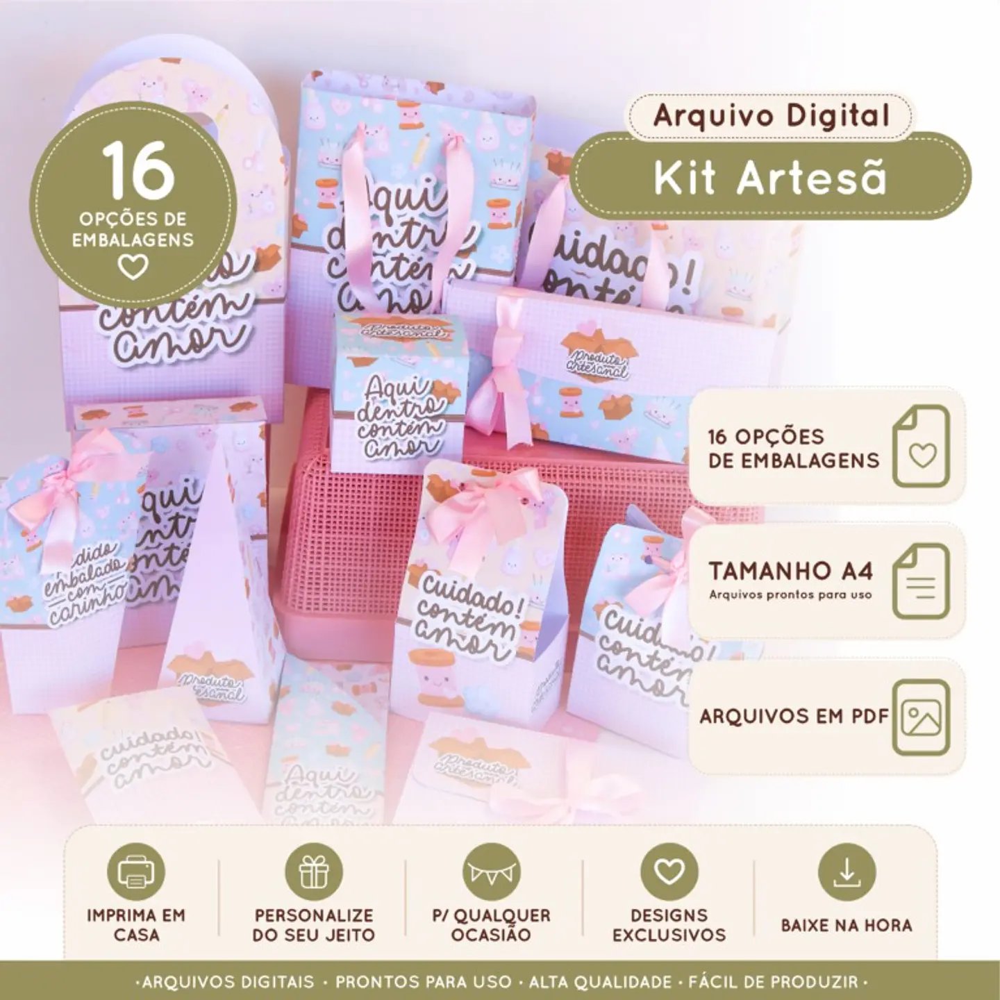 Combo Artesã - Arquivo de Corte 1