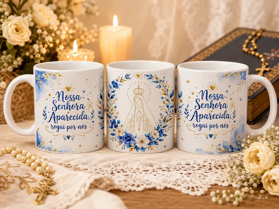 Pack Nossa Senhora Aparecida - Sublimação 2