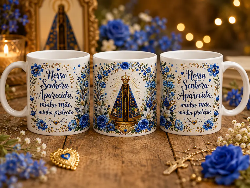 Pack Nossa Senhora Aparecida - Sublimação 6