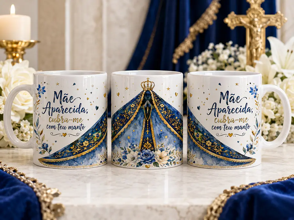 Pack Nossa Senhora Aparecida - Sublimação 7