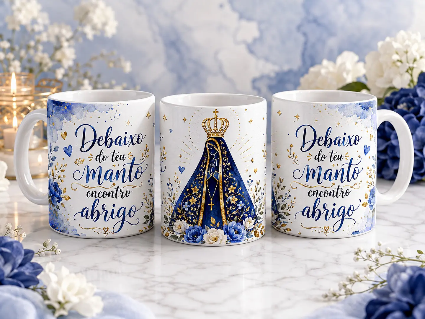 Pack Nossa Senhora Aparecida - Sublimação 10
