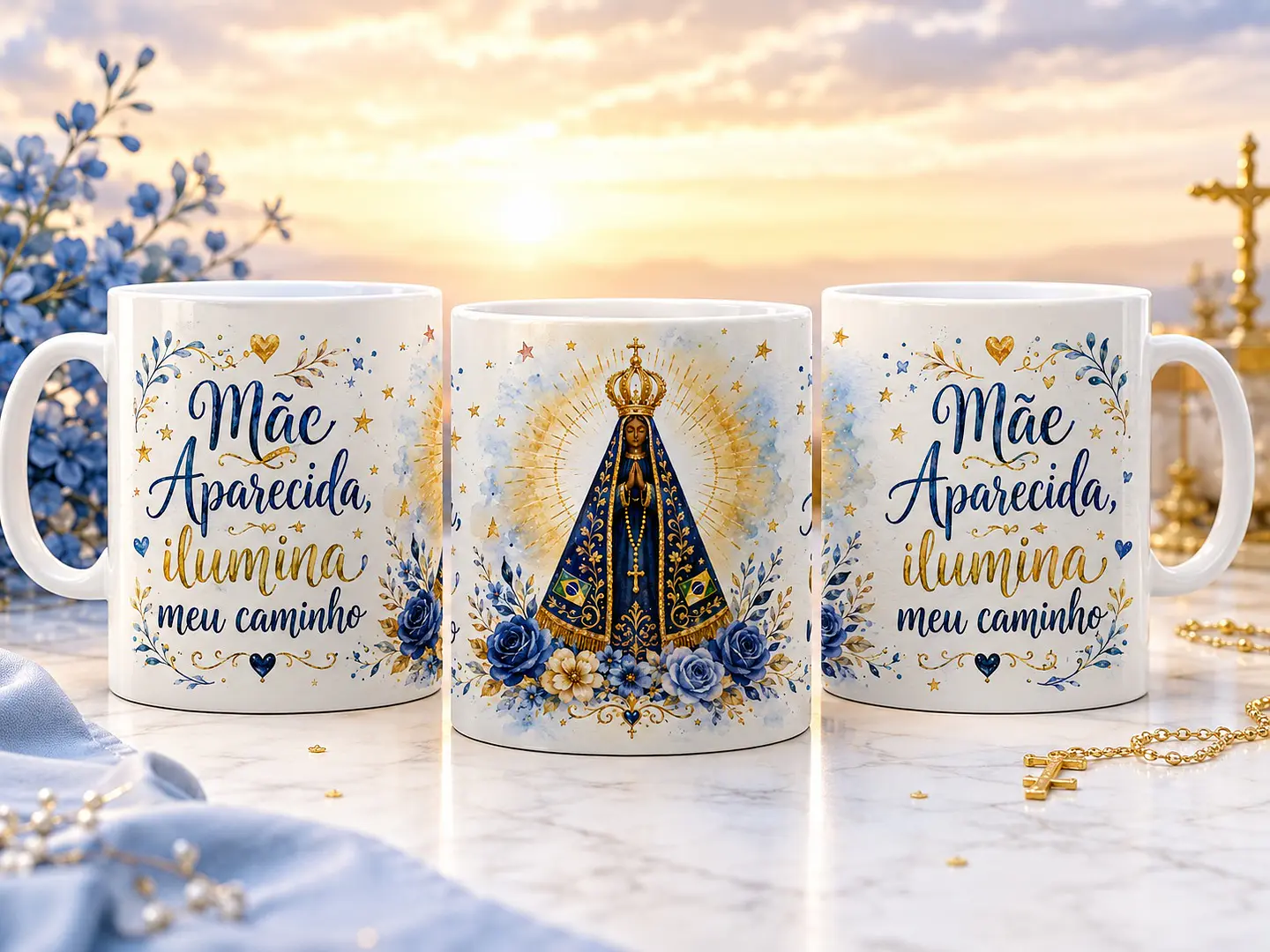 Pack Nossa Senhora Aparecida - Sublimação 18