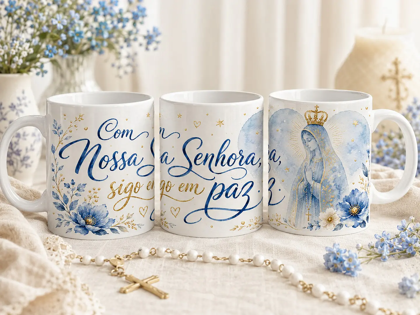 Pack Nossa Senhora Aparecida - Sublimação 27