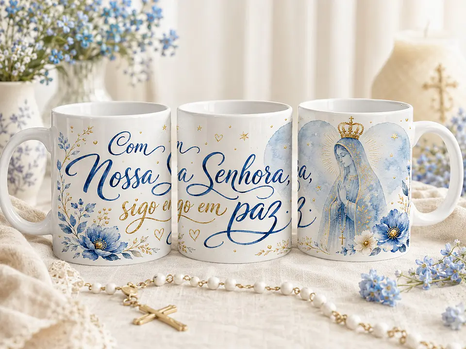 Pack Nossa Senhora Aparecida - Sublimação 27