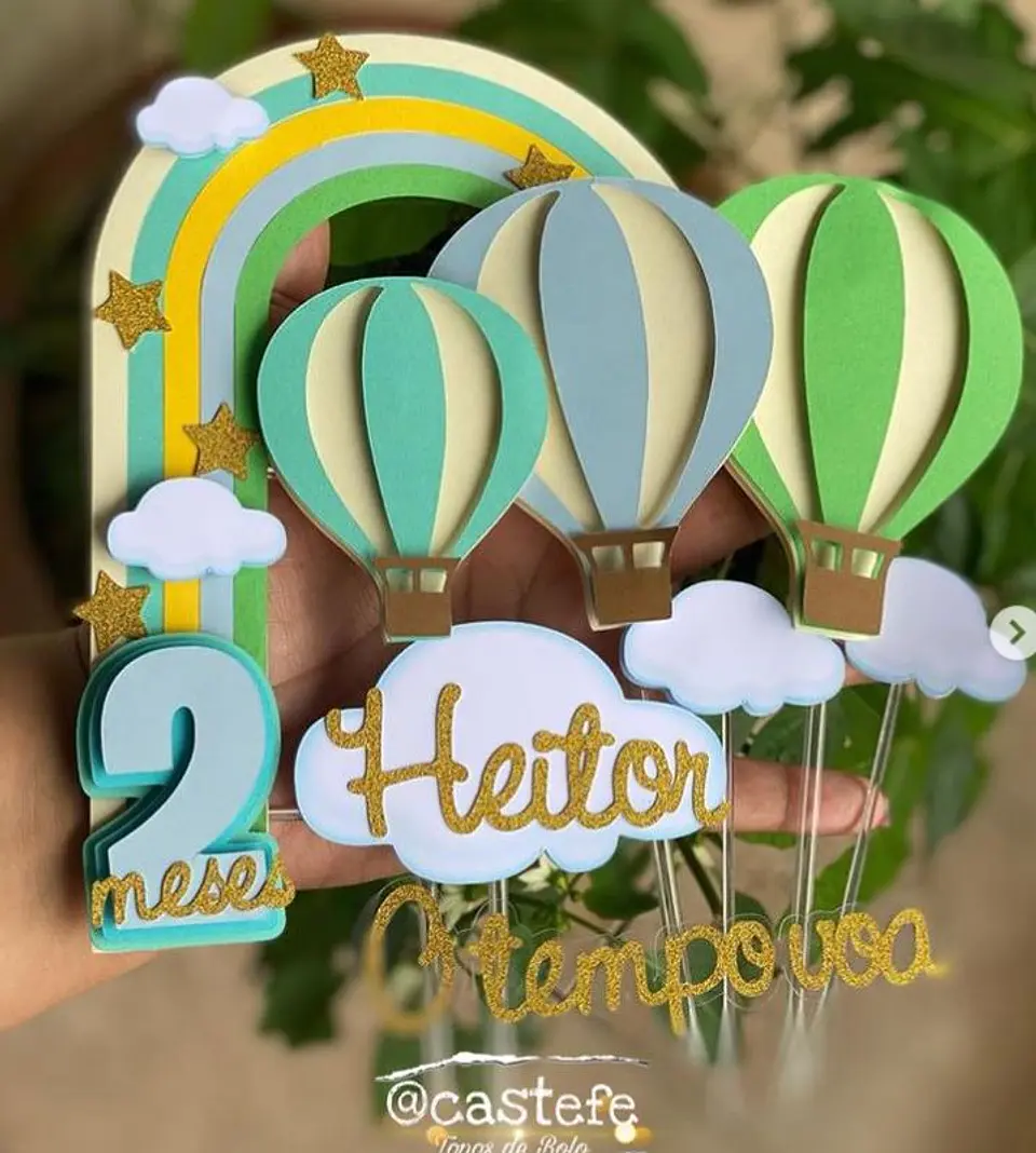 Balão- Topo de Bolo    1