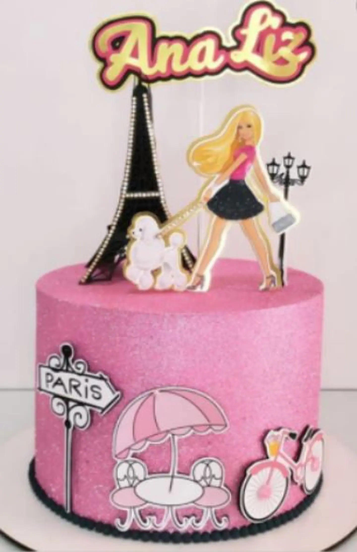 Barbie- Topo de Bolo     1