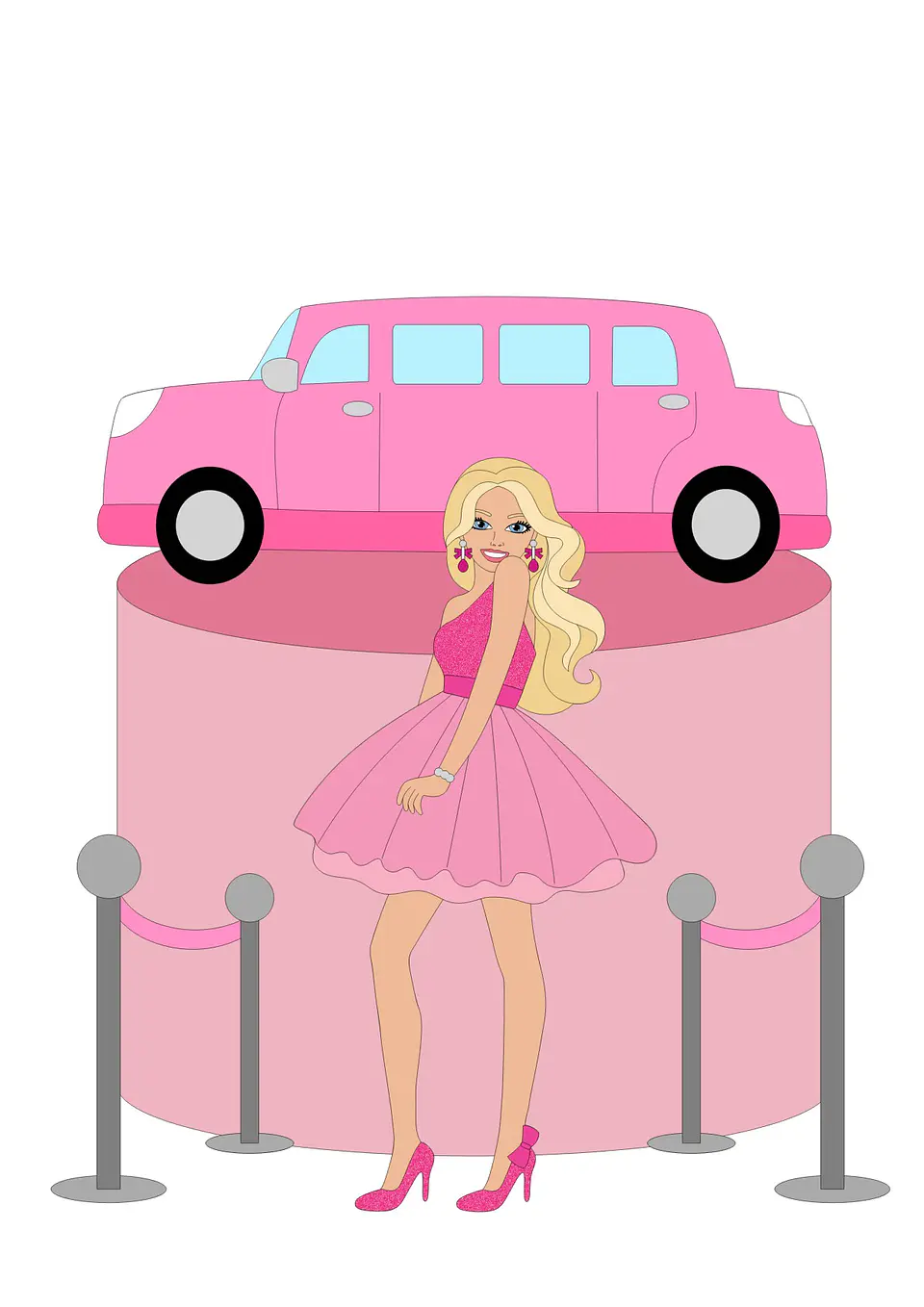 Barbie- Topo de Bolo    1