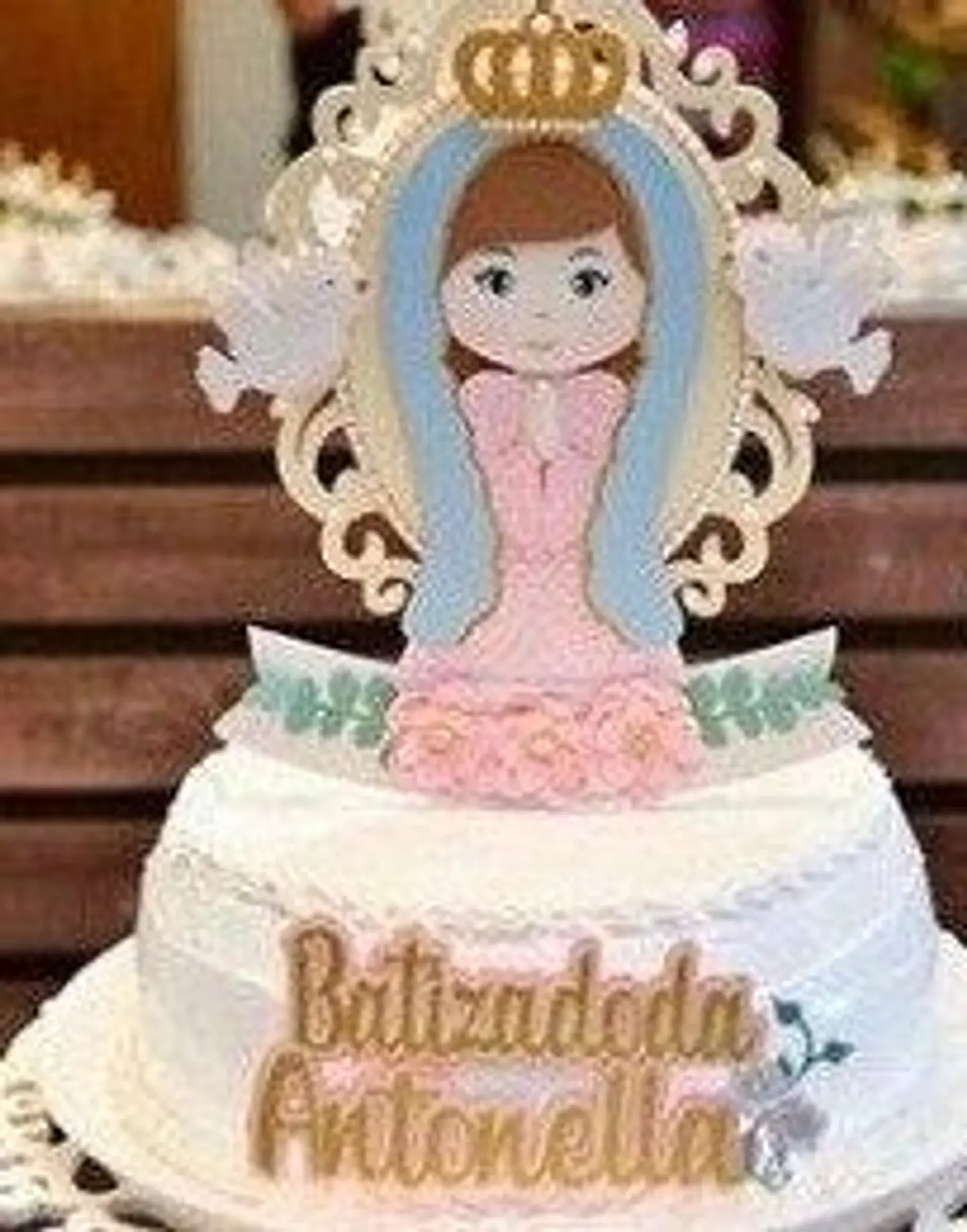Batizado- Topo de Bolo   1
