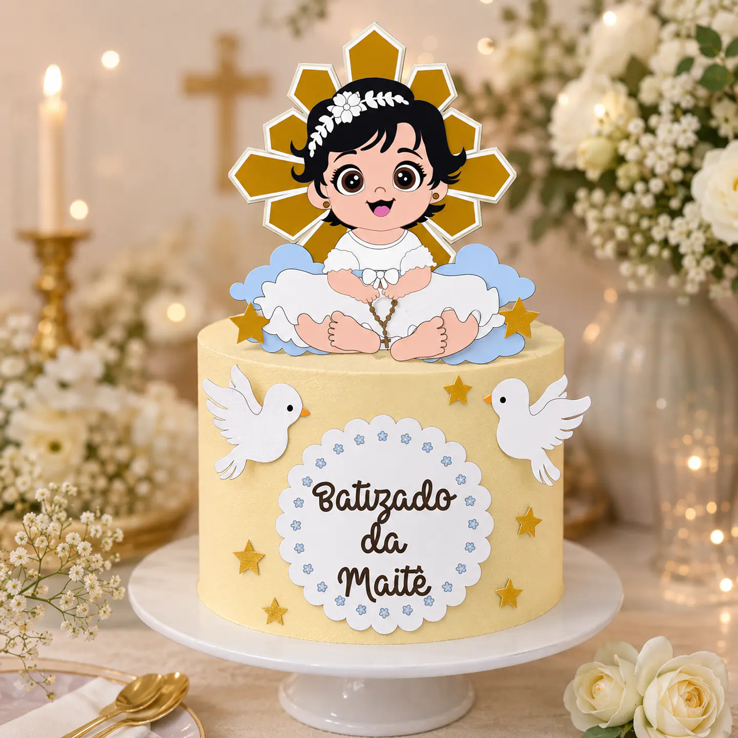 Batizado- Topo de Bolo  1