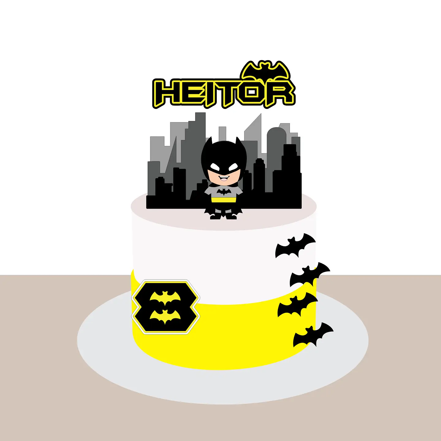 Batman- Topo de Bolo 1