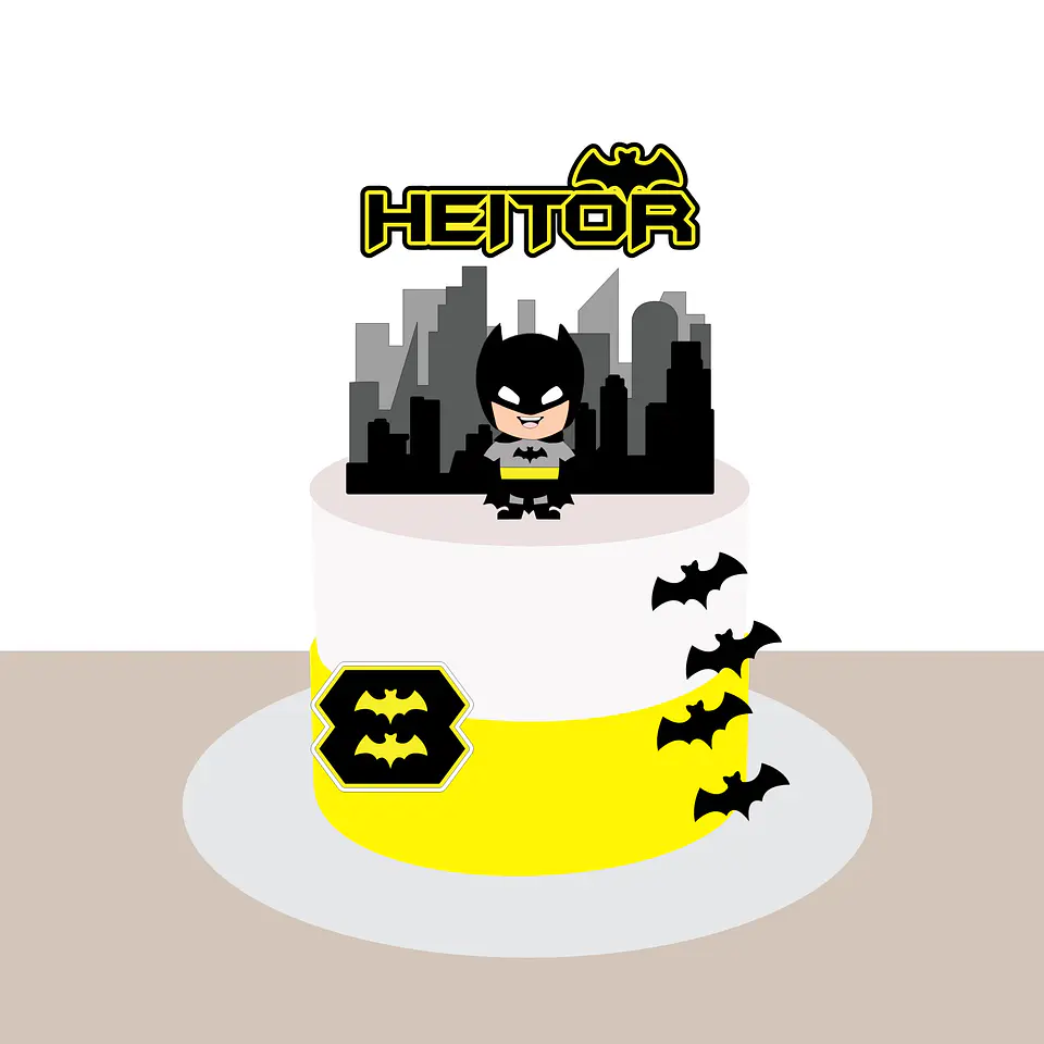Batman- Topo de Bolo 1