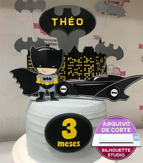 Batman- Topo de Bolo