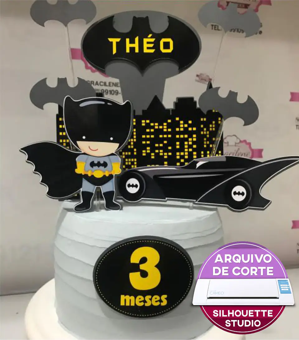 Batman- Topo de Bolo 1