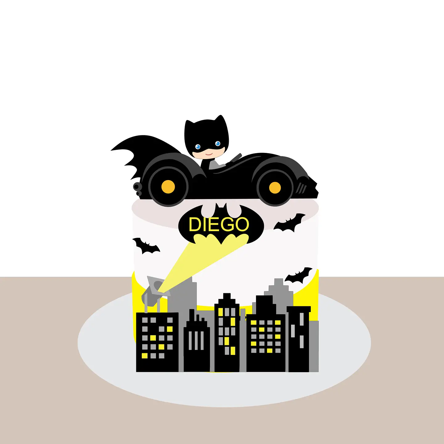 Batman- Topo de Bolo 1