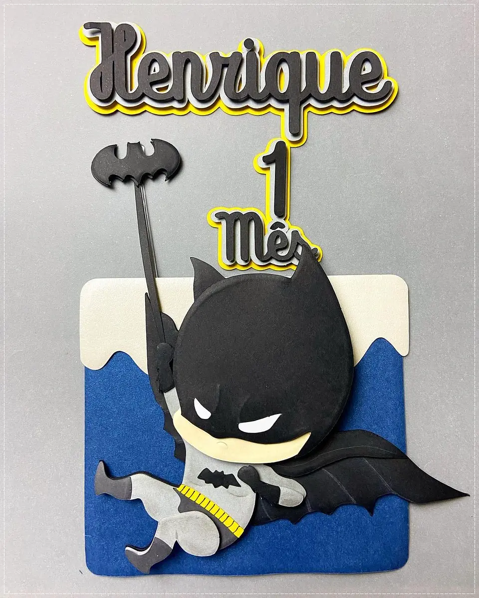 Batman- Topo de Bolo  1