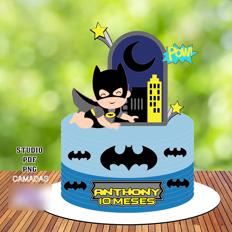 Batman- Topo de Bolo   1