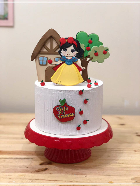 Branca de Neve- Topo de Bolo  