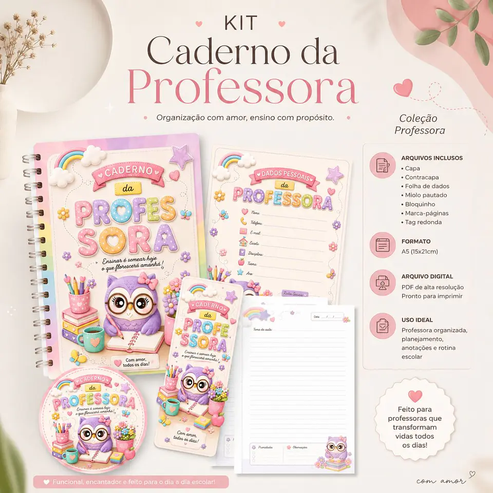 Caderno da Professora - Dia dos Professores 1
