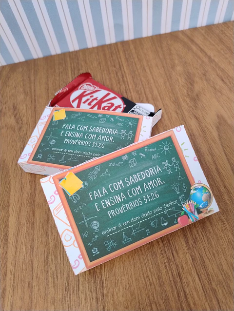 Caixa Kitkat - Dia dos Professores