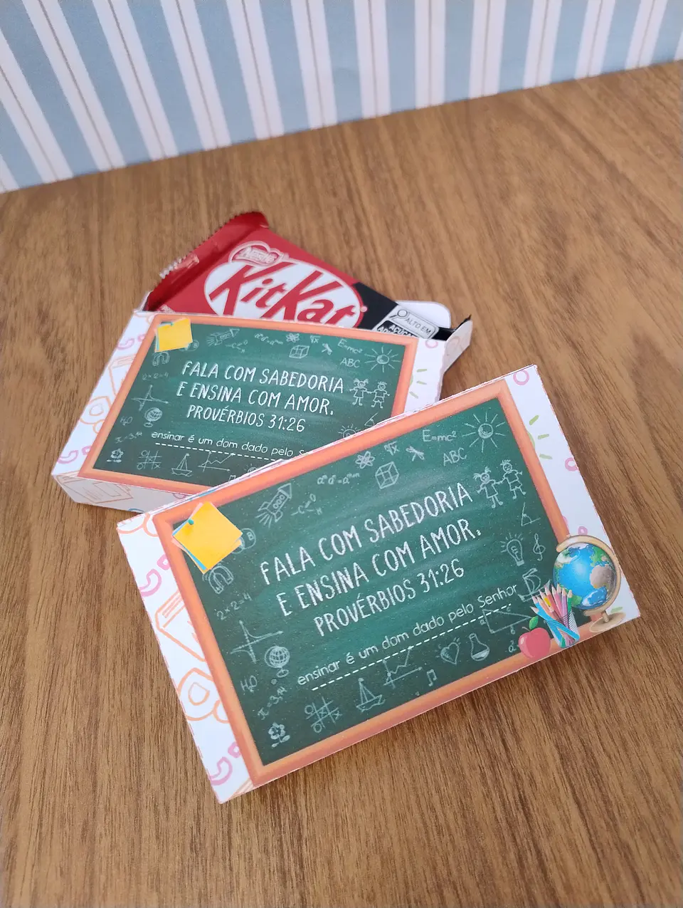 Caixa Kitkat - Dia dos Professores 1