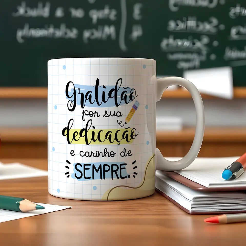 Canecas Dia dos Professores - Sublimação 13