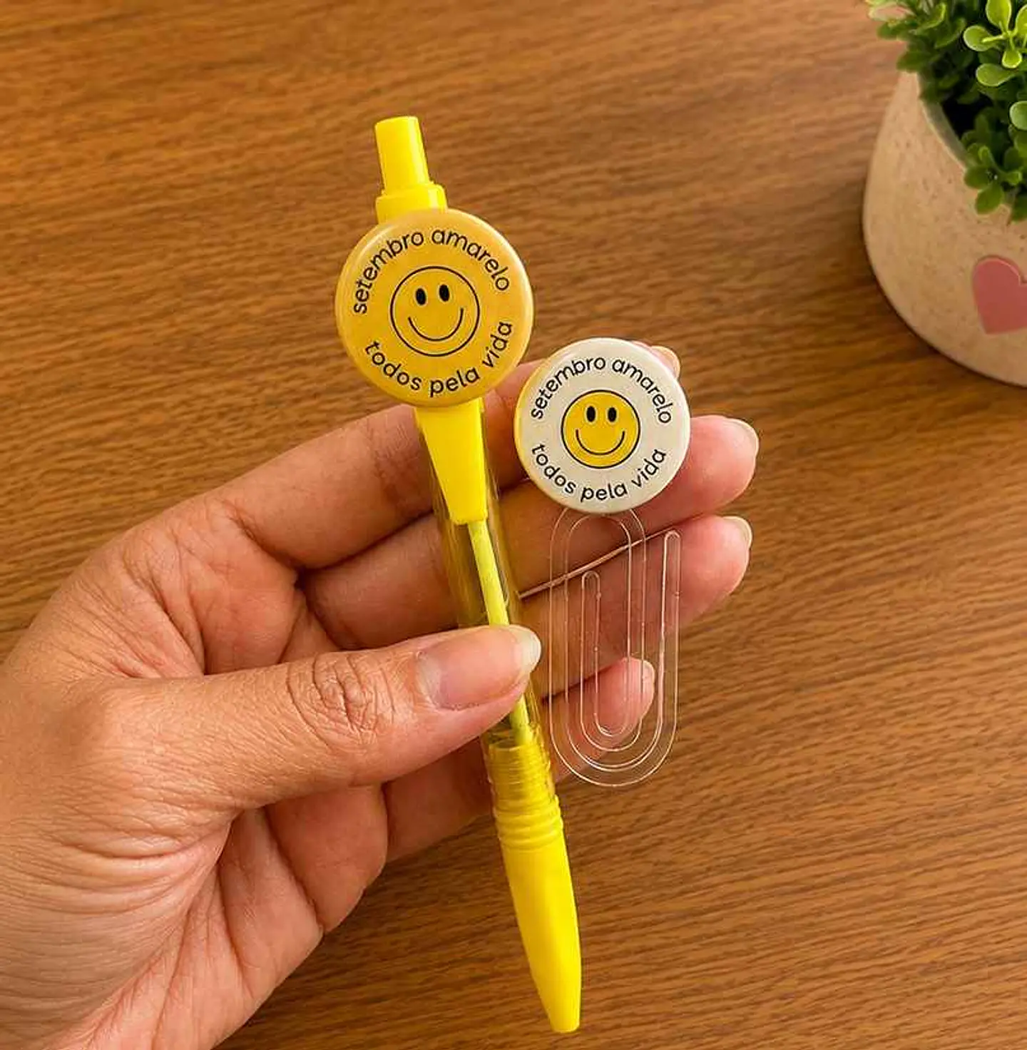 Kit Bottons - Setembro Amarelo 1