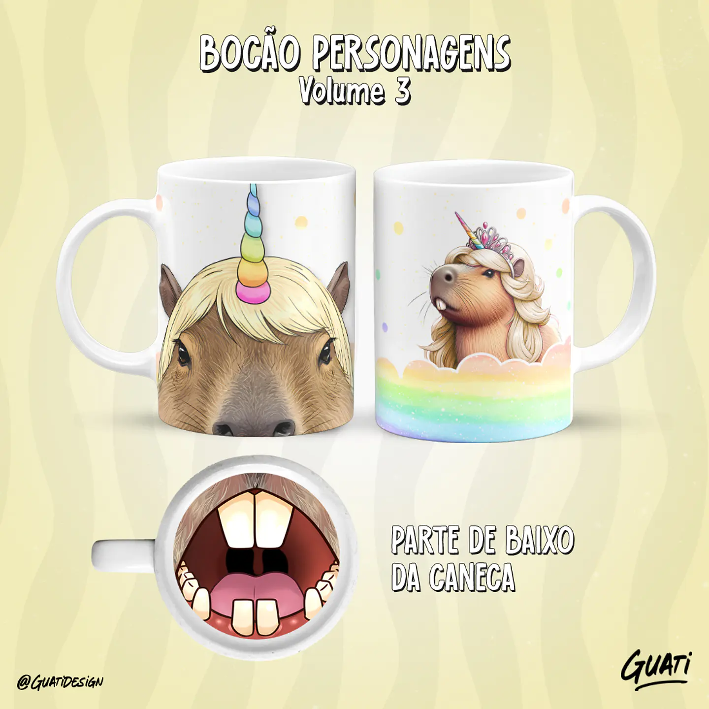 Bocão Personagens Vol. 3 - Canecas 6