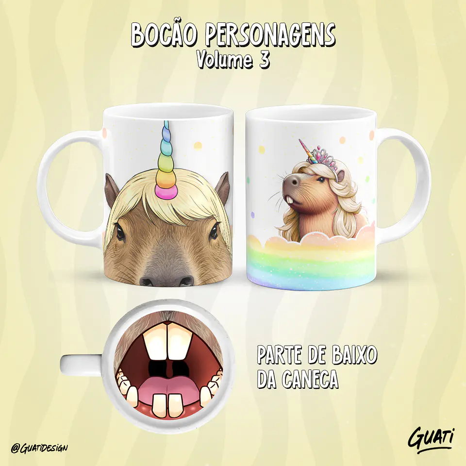Bocão Personagens Vol. 3 - Canecas 6
