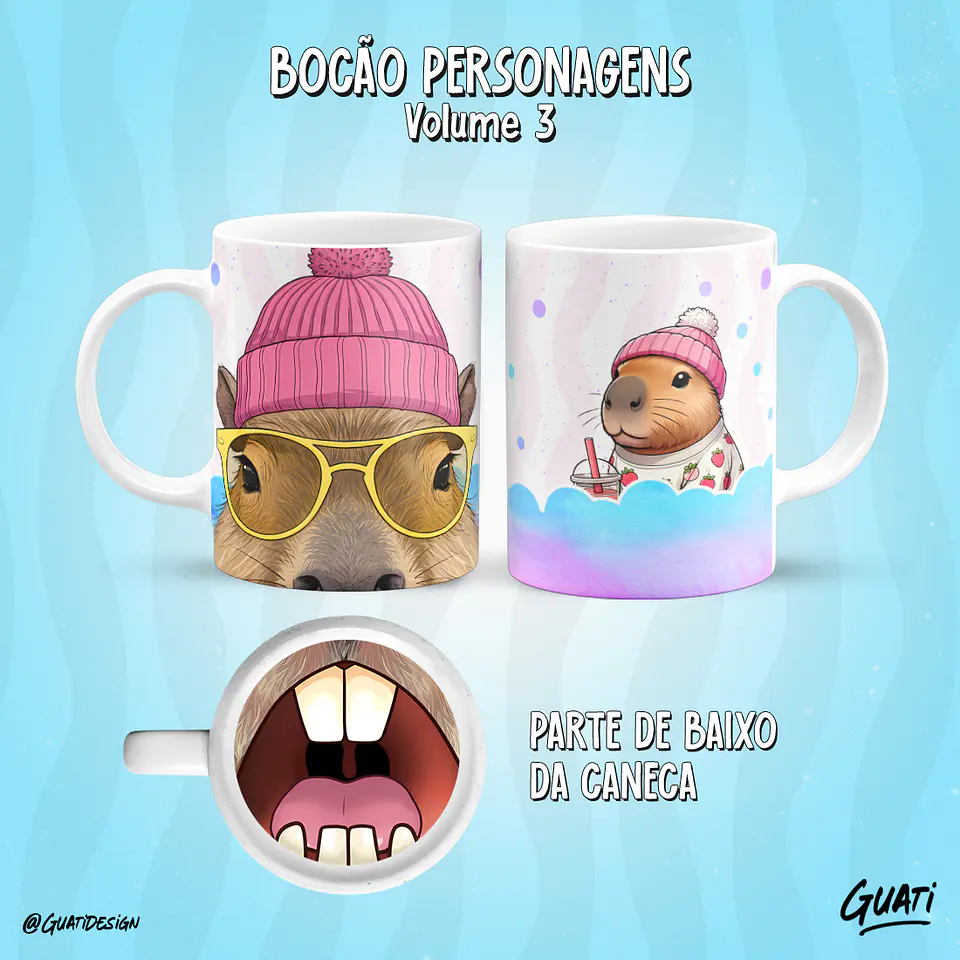 Bocão Personagens Vol. 3 - Canecas 7