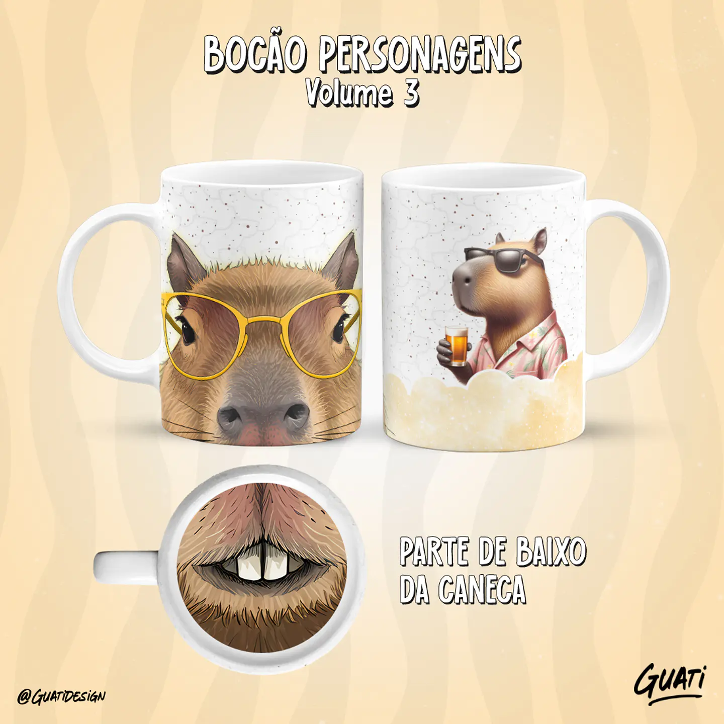 Bocão Personagens Vol. 3 - Canecas 8