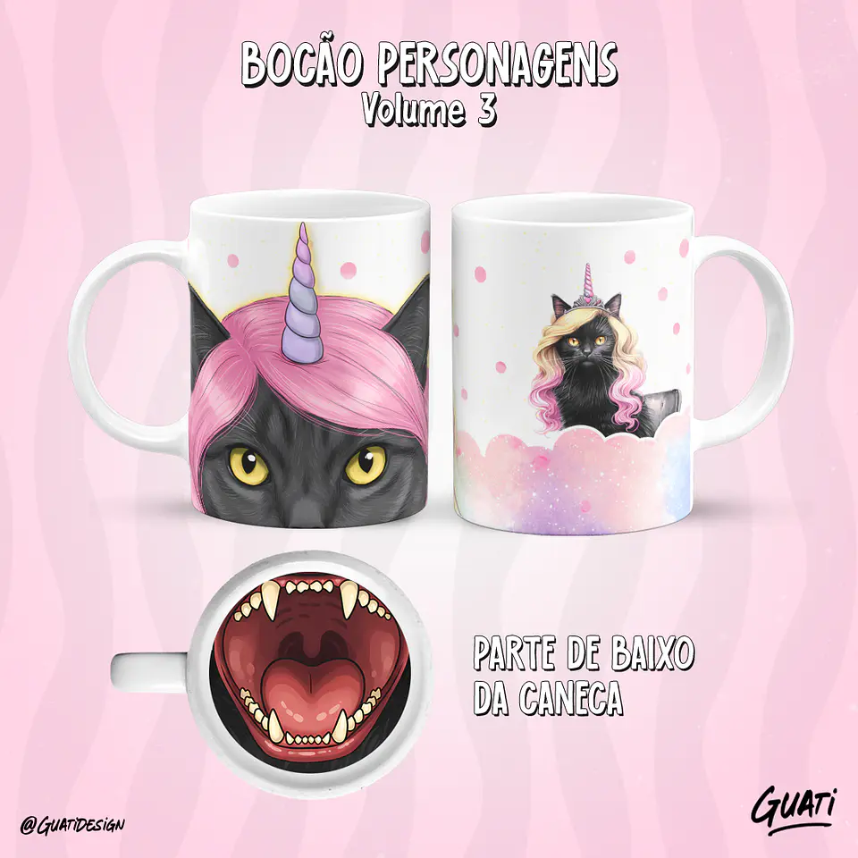 Bocão Personagens Vol. 3 - Canecas 9