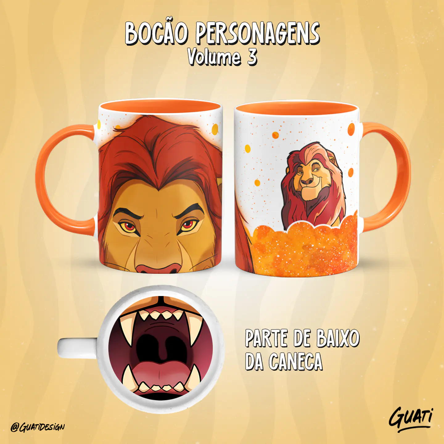 Bocão Personagens Vol. 3 - Canecas 12